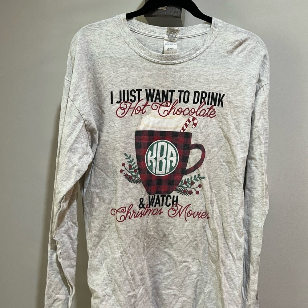 kBa monogram Christmas shirt